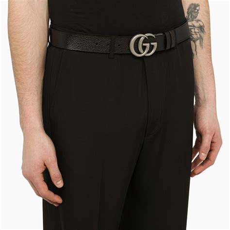 cintura gucci nera